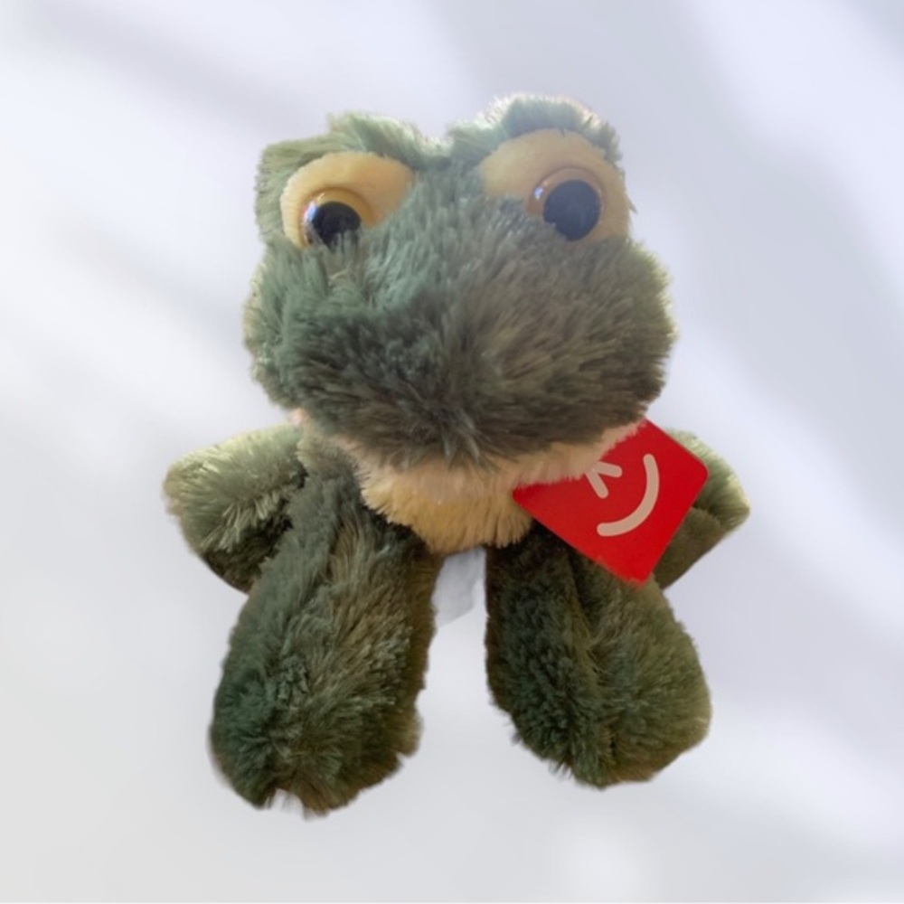 Reversible Sequin Plush Frog – Glittery Green Toy, Sensory Stuffed Animal, Gifta